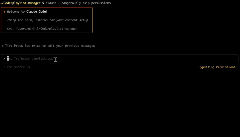 Claude fixing linting errors